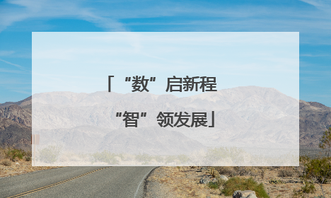 “数”启新程 “智”领发展