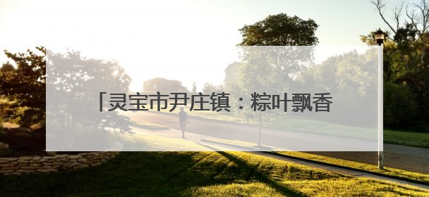 灵宝市尹庄镇：粽叶飘香贺端午，童心飞扬庆六一
