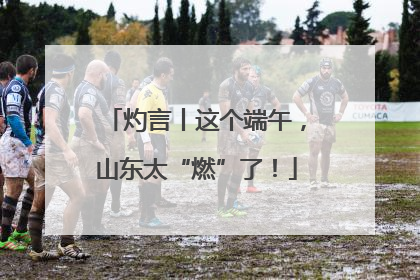 灼言丨这个端午，山东太“燃”了！