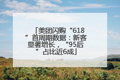 美团闪购“618”首周期数据：新客显著增长，“95后”占比近6成