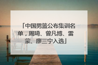 中国男篮公布集训名单，周琦、曾凡博、雷蒙、廖三宁入选
