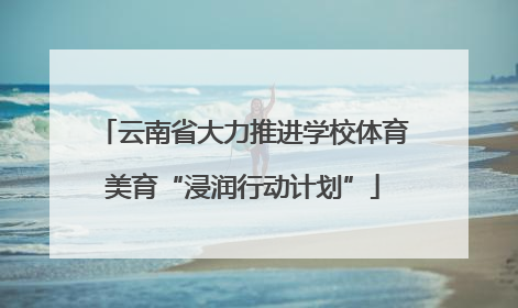 云南省大力推进学校体育美育“浸润行动计划”