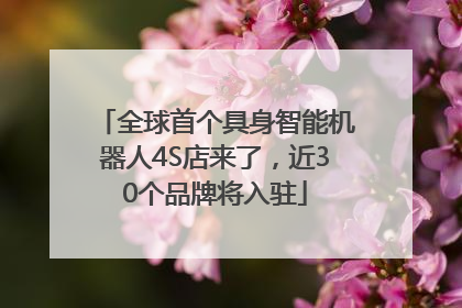 全球首个具身智能机器人4S店来了，近30个品牌将入驻