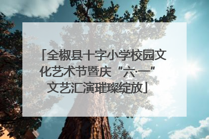 全椒县十字小学校园文化艺术节暨庆“六·一”文艺汇演璀璨绽放
