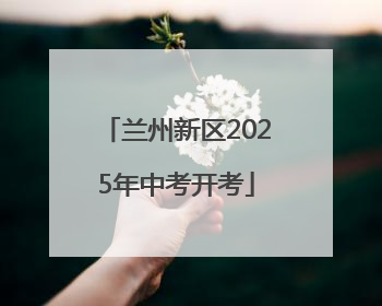 兰州新区2025年中考开考