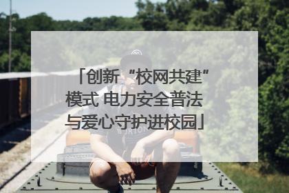 创新“校网共建”模式 电力安全普法与爱心守护进校园