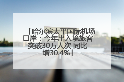 哈尔滨太平国际机场口岸：今年出入境旅客突破30万人次 同比增30.4%