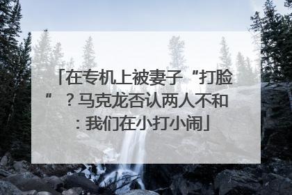 在专机上被妻子“打脸”？马克龙否认两人不和：我们在小打小闹