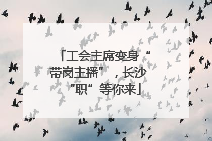 工会主席变身“带岗主播”，长沙“职”等你来