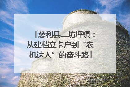 慈利县二坊坪镇：从建档立卡户到“农机达人”的奋斗路