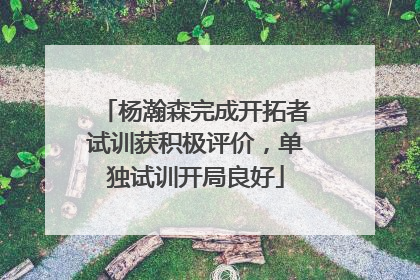 杨瀚森完成开拓者试训获积极评价，单独试训开局良好