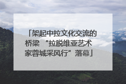 架起中拉文化交流的桥梁 “拉脱维亚艺术家蓉城采风行”落幕