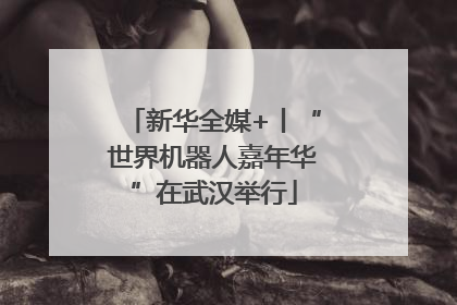 新华全媒+丨“世界机器人嘉年华”在武汉举行