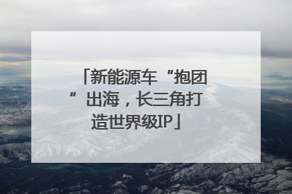 新能源车“抱团”出海，长三角打造世界级IP