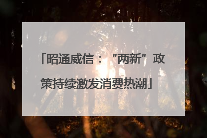 昭通威信：“两新”政策持续激发消费热潮