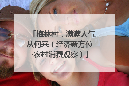 梅林村，满满人气从何来（经济新方位·农村消费观察）