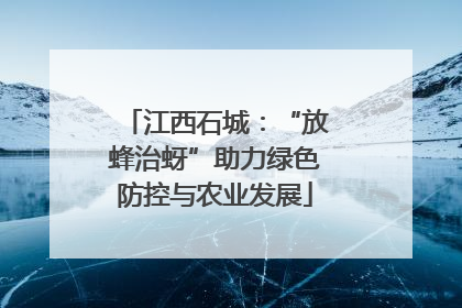 江西石城：“放蜂治蚜”助力绿色防控与农业发展