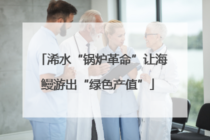 浠水“锅炉革命”让海鳗游出“绿色产值”