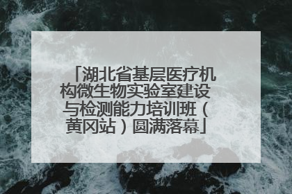 湖北省基层医疗机构微生物实验室建设与检测能力培训班（黄冈站）圆满落幕