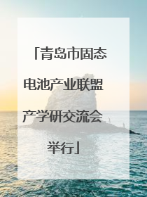 青岛市固态电池产业联盟产学研交流会举行