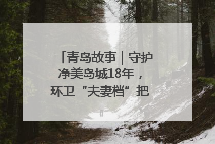 青岛故事｜守护净美岛城18年，环卫“夫妻档”把青岛当第二个家