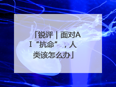 锐评｜面对AI“抗命”，人类该怎么办