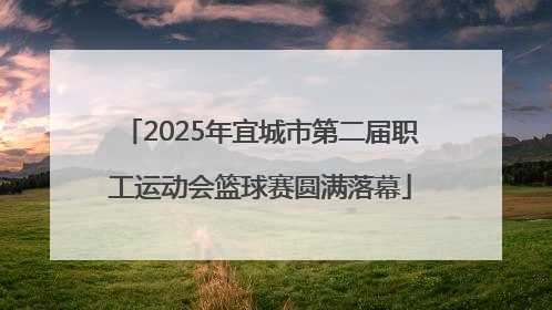 2025年宜城市第二届职工运动会篮球赛圆满落幕