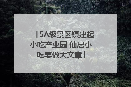 5A级景区镇建起小吃产业园 仙居小吃要做大文章